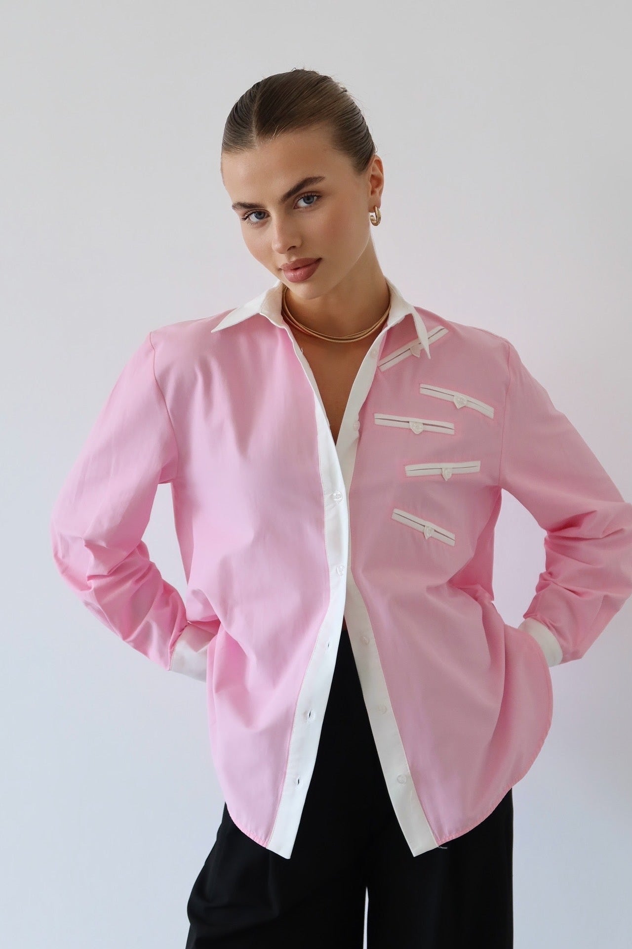 Filet Tasarım Gömlek