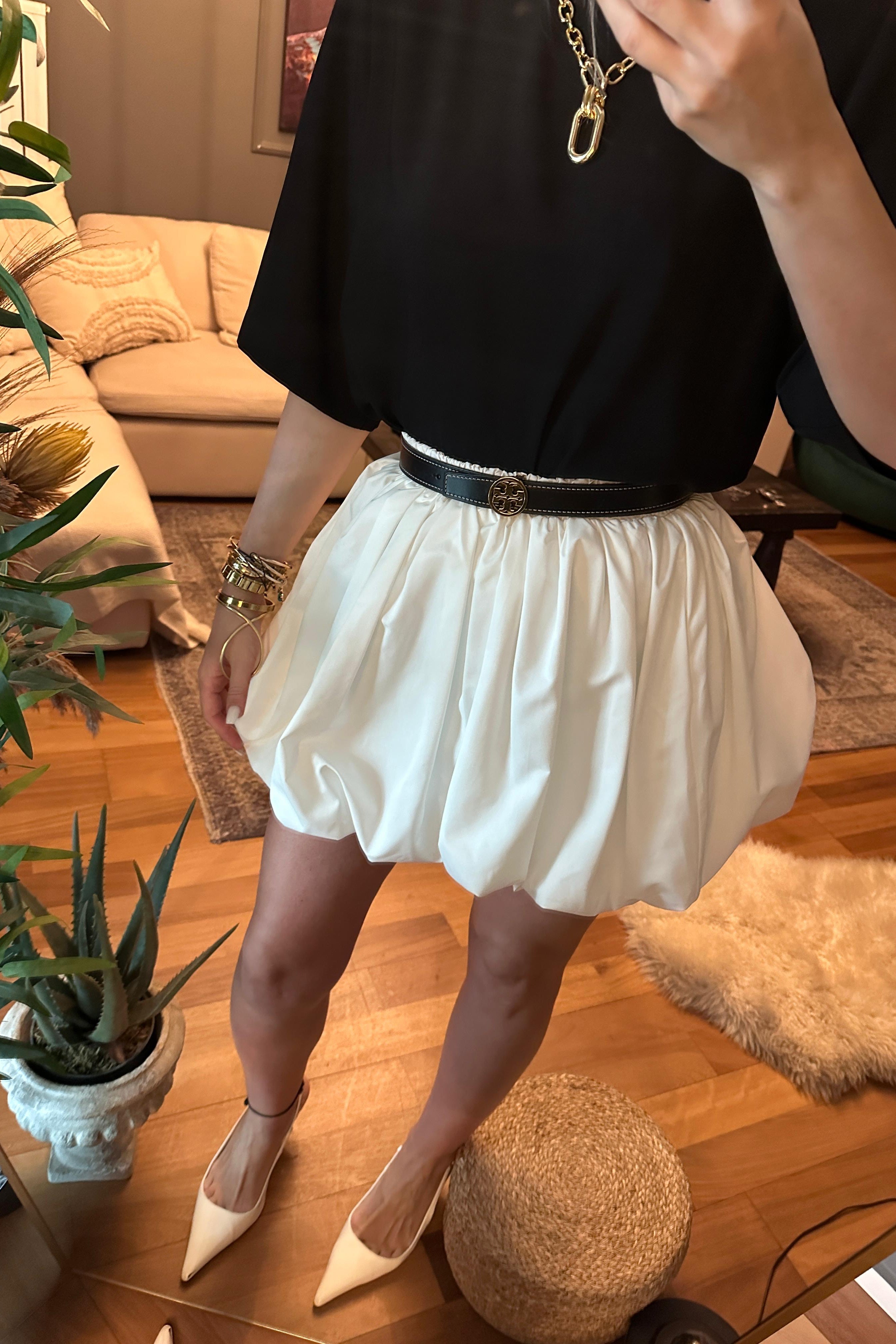 Mini Balloon Skirt