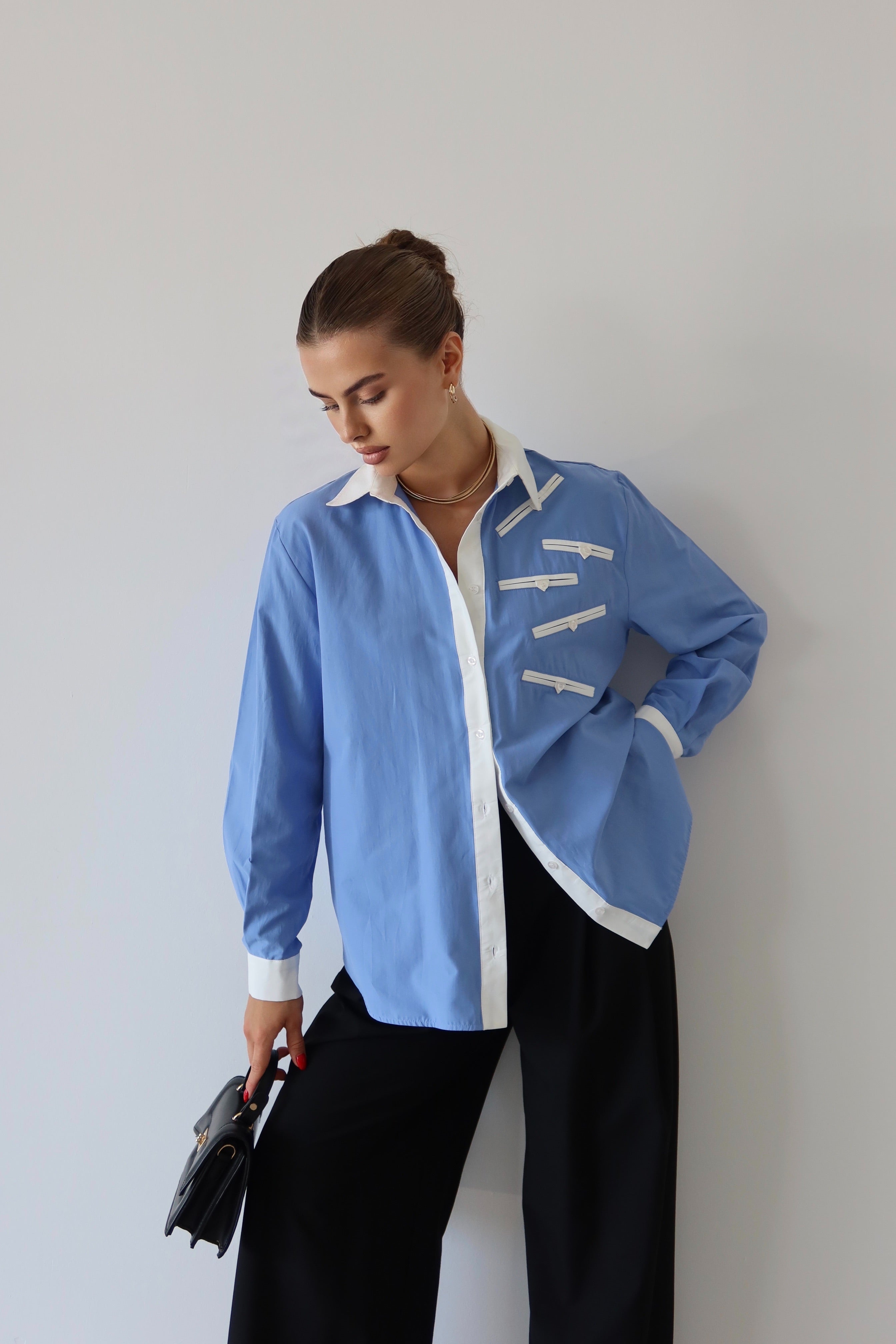 Filet Tasarım Gömlek