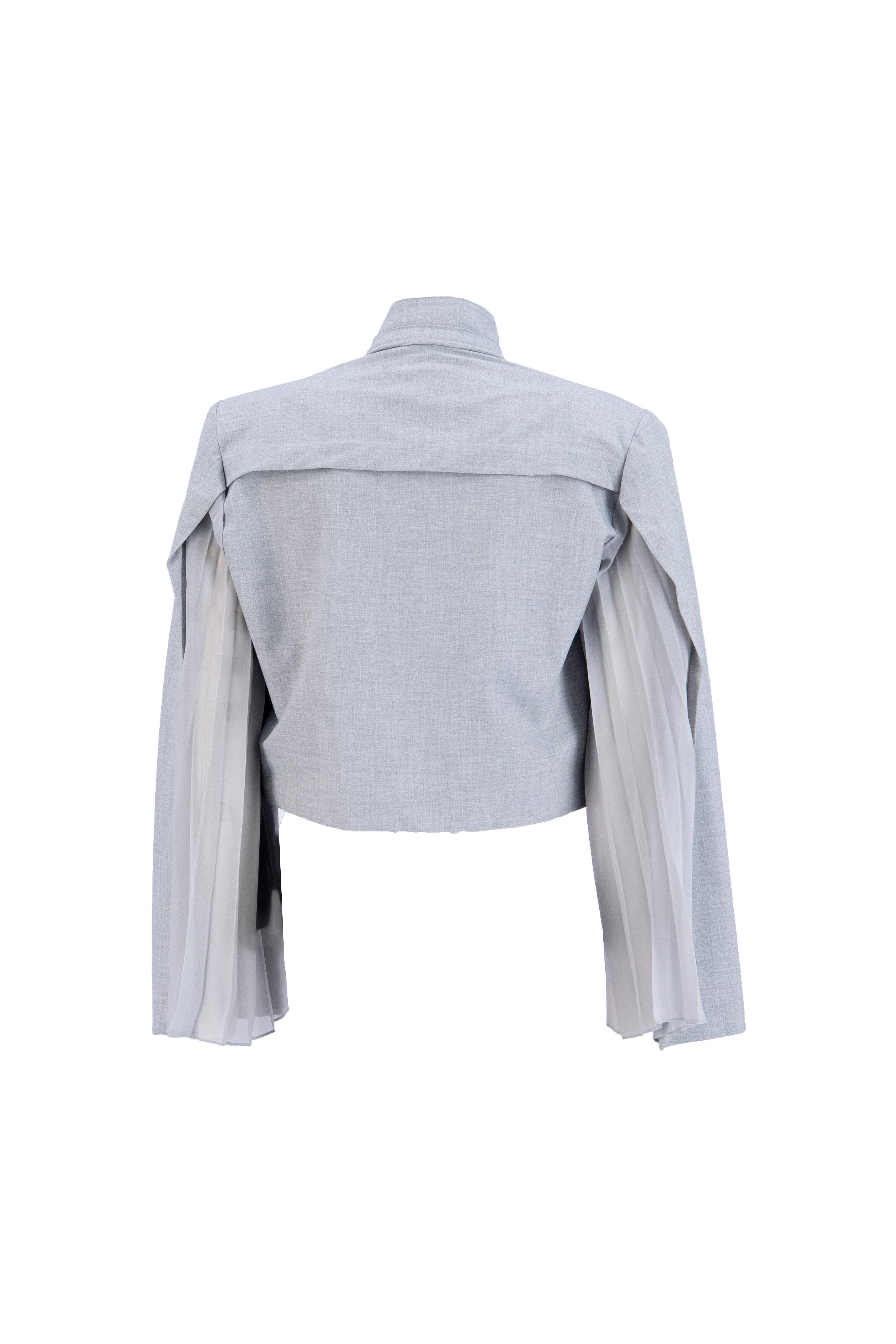 Nez Black Crop Blouse