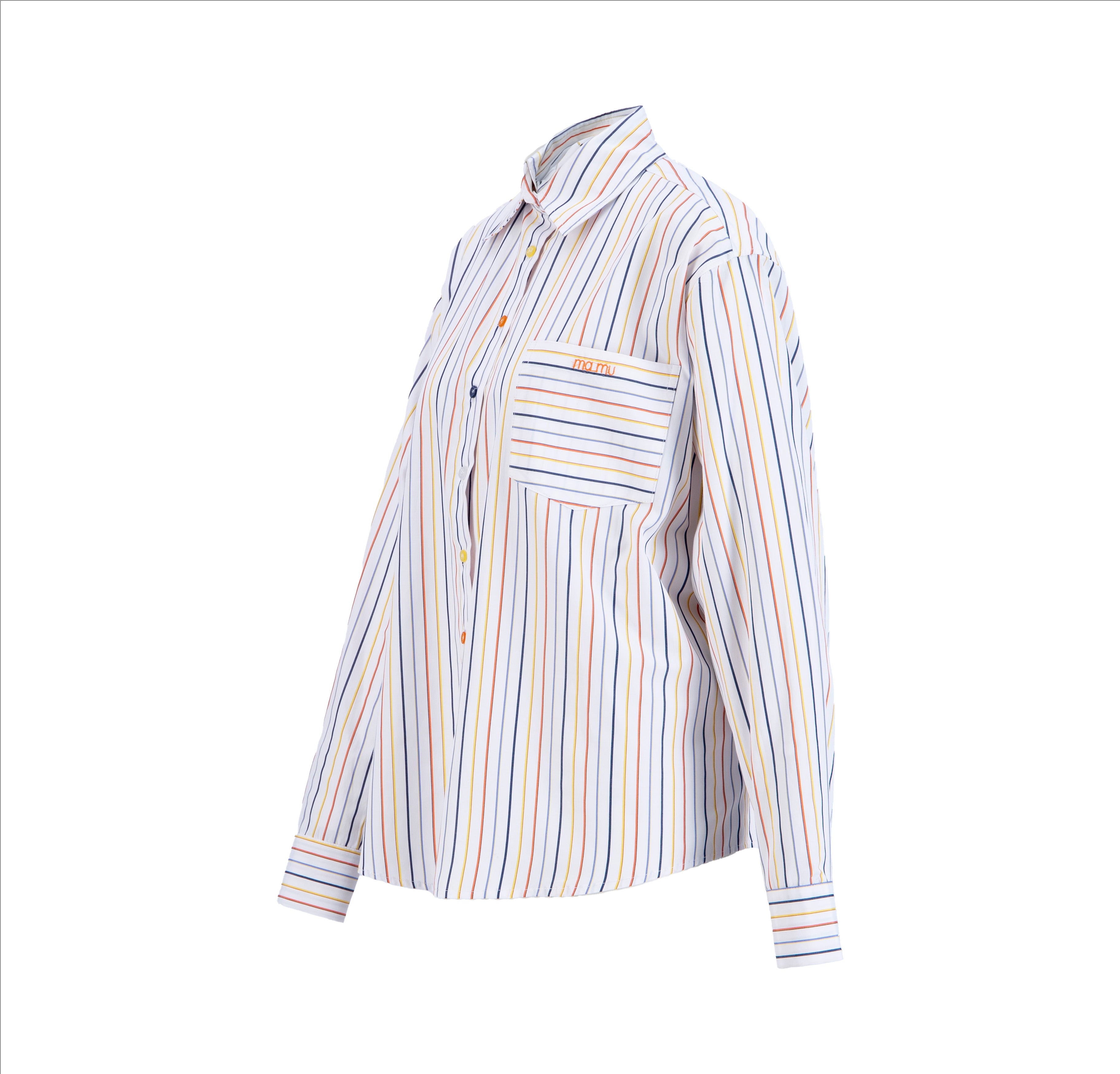 Mamu Çizgili Gömlek