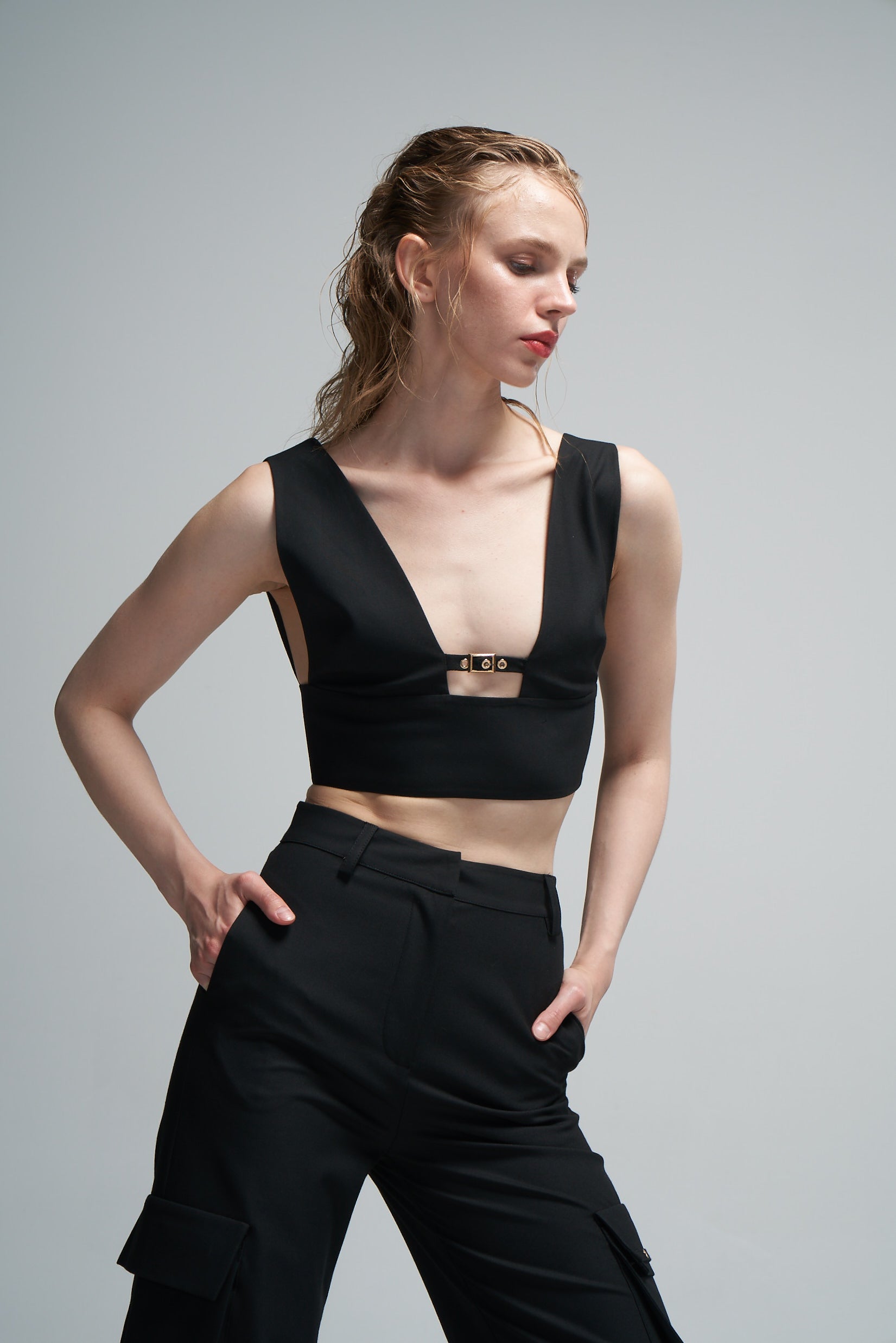 NO:01 Crop Top Büstiyer