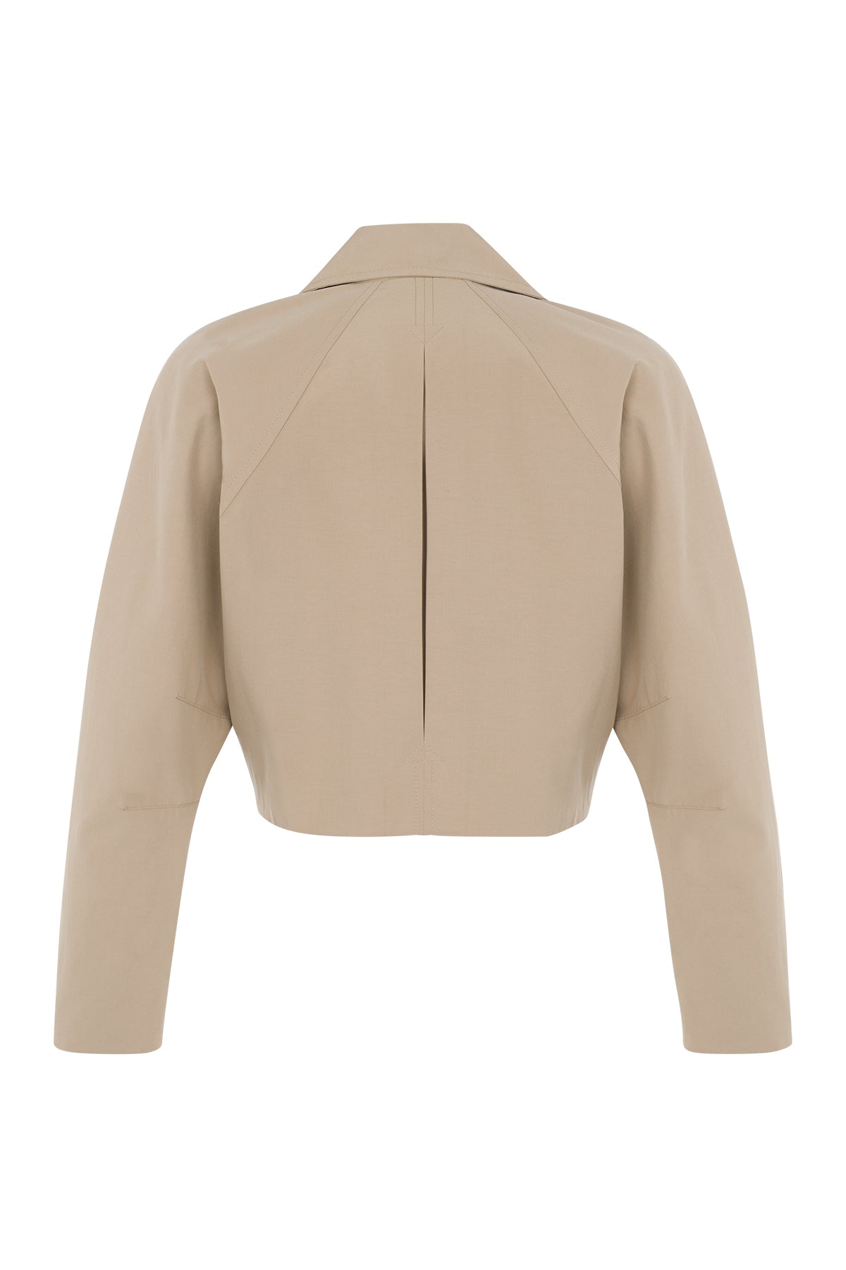 Masca Kısa Bej Trench