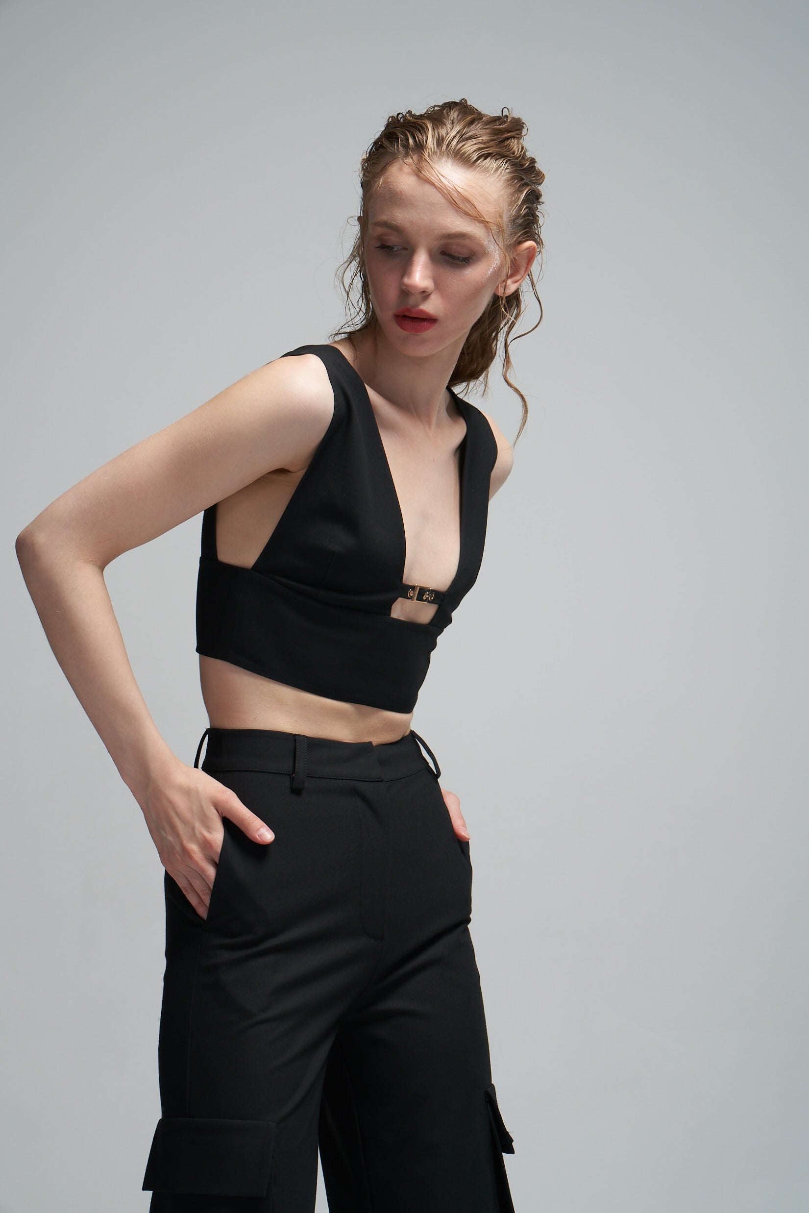 NO:01 Crop Top Büstiyer