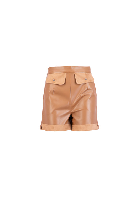 LEATHER SHORT