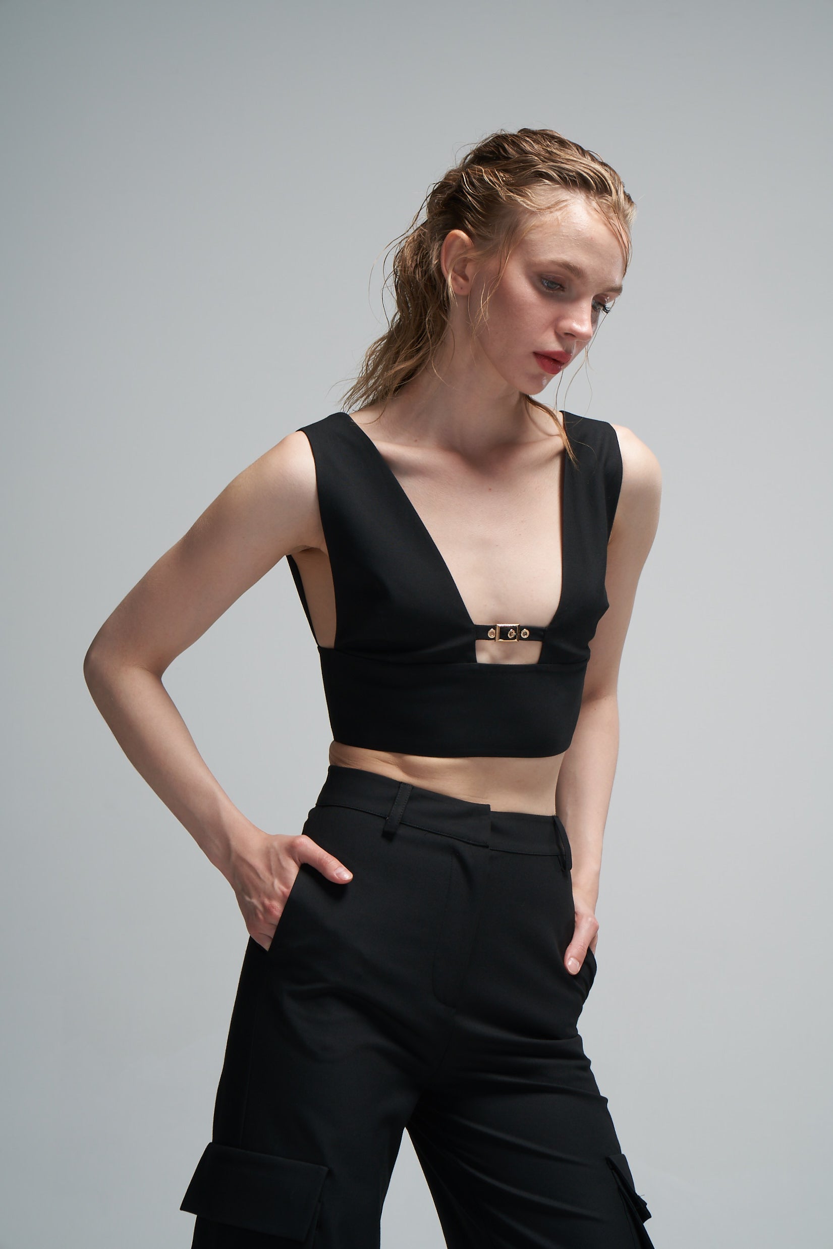 NO:01 Crop Top Büstiyer